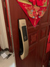 GateMan指紋密碼鎖智能電子門鎖 蓋德曼入戶門家用防盜門鎖無鎖孔設計 B360香檳金 曬單實拍圖