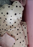 巴拉巴拉連體衣嬰兒秋冬裝外出寶寶抱衣哈衣爬服女童棉服保暖舒適 白灰色調00312 90cm 曬單實拍圖