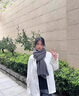 恒源祥山羊絨圍巾毛線團手工diy中粗自織送男女友圍脖編織材料包 淺灰色 [6團裝] 曬單實拍圖
