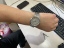 天梭（TISSOT）【官方授權(quán)店】瑞士手表 新款卡森臻我系列1853機(jī)械情侶對(duì)表 鋼帶白盤 曬單實(shí)拍圖