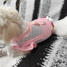 MIKI PAD狗狗衣服小型犬春秋款貓咪衣服四腳衣可牽引小狗衣服泰迪比熊 大眼仔背帶褲 L背長(cháng)35cm（參考體重8-11斤） 曬單實(shí)拍圖
