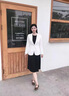 特洛曼白色西裝外套女春秋高級(jí)感職業(yè)裝女裝氣質(zhì)通勤OL休閑小西服上衣 曬單實(shí)拍圖