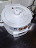 愛(ài)麗思（IRIS）愛(ài)麗思絲電壓力鍋高壓鍋電飯煲全自動(dòng)火鍋智能煮粥家用煲湯糙米飯鍋燉排骨豬蹄智能菜單高端無(wú)水焗 白色按鍵款 2.2L 【雙膽不串味】 曬單實(shí)拍圖