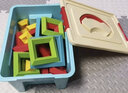 因兒樂（YINERLE TOYS）兒童玩具男孩女早教智力魯班塔百變金字塔積木拼裝寶寶生日禮物 【豪華版】45件套收納桶套裝 曬單實(shí)拍圖