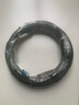 魯誠訊 皮線光纖跳線LC-LC接頭2芯光纖線室外3鋼絲小方頭蝶形皮線單模光纖低煙無鹵外皮657纖芯 室外2芯皮線LC-LC(2芯3鋼絲） 50米 曬單實拍圖