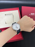 I&W CARNIVAL HWGUOJI瑞士品牌IW情侶手表皇爵系列進口機芯超薄全自動機械情侶表一對 愛沃馳銀白男表/定制刻字/禮盒包裝 +玫金女士手鐲 曬單實拍圖