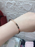 CENTURY& KINDLE輕奢品牌情侶手鐲一對(duì)刻字玫瑰金LOVE滿(mǎn)天星手鐲女開(kāi)口手環(huán)送女友 【玫瑰金色】窄版手鐲小號(hào) 曬單實(shí)拍圖
