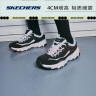 斯凯奇Skechers经典黑白老爹鞋休闲复古情侣熊猫鞋厚底增高运动鞋耐磨 实拍图