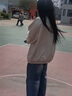 YOMC美式工裝夾克設(shè)計(jì)感外套2024新款春秋小個(gè)子薄款慵懶百搭外套女裝 白杏色 M 90-105 曬單實(shí)拍圖