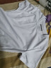 李宁（LI-NING）羽毛球健身运动户外跑步训练休闲短袖T恤ATSP503-2 白色 M码 男款 实拍图