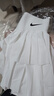 耐克（NIKE）官方女子鄭欽文同款速干褶裥網(wǎng)球半身裙夏季蛋糕百褶裙運動CV4679 100白/白/黑 XS 曬單實拍圖