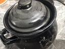 大號煲湯鍋砂鍋燉鍋耐高溫陶瓷鍋煲湯煤氣家用燃?xì)鉁冲佀投Y品 3-5人用4.0升干燒不裂+禮品 1ml 曬單實(shí)拍圖