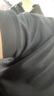 布先生佟大為同款翻領(lǐng)純色針織男士t恤夏涼感透氣短袖衫 鋼琴黑（兩?？郏?3XL (190) 曬單實(shí)拍圖