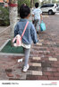 左西女童牛仔外套2023秋季女孩韓系簡(jiǎn)約百搭童裝上衣 牛仔色 140 曬單實(shí)拍圖