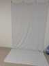 贝阳（beiyang）1.5*3白色植绒布 背景布植绒布拍摄摄影背景布纯色加厚吸光证件照绒布拍照白布照相布 实拍图