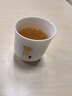 瓷焰羊脂玉白瓷姓氏杯主人杯茶杯古詩(shī)詞功夫茶具縮腰杯 可私人定制 靜字杯 曬單實(shí)拍圖