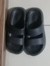 速狐夏季新款拖鞋男踩屎感防臭防滑開(kāi)車(chē)兩用涼鞋男外穿涼拖鞋男沙灘鞋 黑色升級(jí)版 43 曬單實(shí)拍圖