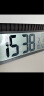 Timess挂钟客厅钟表2023款家用LCD大屏电子万年历免打孔时钟桌面闹钟 实拍图