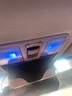 過(guò)渡帶適用現代名圖車(chē)內頂燈13-19款17室內燈14內飾16改裝LED照明閱讀燈 閱讀燈（4個(gè)燈）冰藍 13-19款現代名圖 曬單實(shí)拍圖