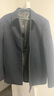 皮爾卡丹（pierre cardin）中年夾克翻領(lǐng)男士休閑針織茄克爸爸商務(wù)上衣 1801深藍(lán)(拉鏈款) 165/84A 曬單實(shí)拍圖