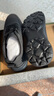 高哥內增高男鞋春秋款時(shí)尚真皮男士運動(dòng)休閑鞋輕質(zhì)厚底增高跑步鞋 黑色 0734827XA 40 曬單實(shí)拍圖