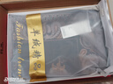 鄂爾多市產(chǎn)羊絨大披肩空調(diào)房辦公室加厚保暖披風(fēng)百搭秋冬季圍巾女 腰果花米色 劉亦菲 曬單實拍圖