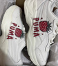 彪馬（PUMA）【老爹鞋】增高草莓涂鴉厚底鞋女子運(yùn)動T頭鞋CILIA403079 白色-紅色-深綠色-01 38 曬單實(shí)拍圖