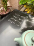 承韻尚樽天然烏金石茶盤(pán)茶臺簡(jiǎn)約茶具托盤(pán)家用整塊石頭影雕干泡客廳泡茶臺 獨釣50*25*3CM【拋光影雕】 曬單實(shí)拍圖