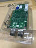 英特爾（Intel）X520-SR2萬(wàn)兆網(wǎng)卡E10G42BFSR雙口PCI-E含10G多模模塊以太網(wǎng)融合適配器原裝 E10G42BFSR 曬單實(shí)拍圖