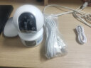 霸天安摄像头家用监控无线wifi网络高清室内家庭4g监控器360度无死角带夜视全景语音手机远程可对话 【高配版】双摄600W+128G卡 实拍图