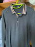 恒源祥秋季長(cháng)袖t恤男士純棉翻領(lǐng)上衣服男裝中年商務(wù)休閑內搭polo打底衫 深灰 L 170 曬單實(shí)拍圖