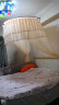 维美诗免安装蚊帐家用卧室2024新款上下床升降支架圆顶吊顶式儿童1.5米 杏色 1.5m床 实拍图