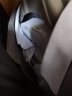 威可多（VICUTU）新疆棉灰色男士舒适长袖衬衫格雷系商务百搭棉质衬衣VBW88351010 免烫-蓝色 180/100B 实拍图
