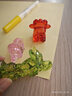 大號大象小動(dòng)物擺件透明彩色亞克力水晶兒童串珠DIY寶石玩具獎品 B套23款動(dòng)物(配彈力線(xiàn)) 曬單實(shí)拍圖