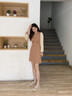 快樂(lè)瑪麗J&M 漁夫鞋女2022春夏新款單鞋女士瑪麗珍英倫風(fēng)麻底一腳蹬女鞋鏤空透氣休閑鞋網(wǎng)面鞋帆布鞋 杏色 37 235mm 曬單實(shí)拍圖
