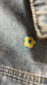 巴拉巴拉女童外套純棉秋裝時(shí)尚短款牛仔上衣 牛仔淺藍(lán)88101 130cm 曬單實(shí)拍圖