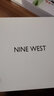 NINE WEST/玖熙厚底樂福鞋女新款英倫風增高一腳蹬小皮鞋單鞋女鞋 黑色 39 曬單實拍圖