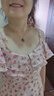 施華洛世奇（SWAROVSKI）  GEMA 項(xiàng)鏈輕奢飾品畢業(yè)禮物女 綠色 5658399 曬單實(shí)拍圖