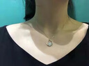 老鳳祥銀項(xiàng)鏈女士款純銀月亮兔項(xiàng)鏈純銀吊墜七夕情人節(jié)禮物送女友送老婆 月亮兔項(xiàng)鏈*白贈(zèng)品牌禮盒 曬單實(shí)拍圖
