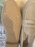 NINE WEST/玖熙通勤樂(lè)福鞋反絨豆豆鞋女鞋 NF438016SK 杏色37 曬單實(shí)拍圖