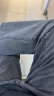Foss Phil牛仔裤子男春夏季宽松直筒休闲美式高街潮流垂感长裤S336黑灰XL 晒单实拍图