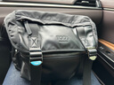 TOD'S【七夕禮物】官方男士小號織物拼皮革斜挎包單肩包 黑色 PZ 曬單實拍圖
