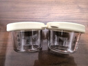 合慶高硼硅玻璃寶寶輔食碗可蒸煮家用分裝盒蛋糕模具儲存盒冷凍保鮮盒 圓形100ml【2個(gè)裝】 曬單實(shí)拍圖