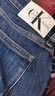 Calvin KleinJeans四季款女士潮流復古洗水微彈ck高腰直筒微喇牛仔褲J223286 高腰直筒靴型版-牛仔淺藍-1AA M 30 165/76A（2.22尺）74C 曬單實(shí)拍圖