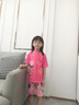 李寧（LI-NING） 兒童泳衣男童女童分體泳衣大中小寶寶學(xué)生運動(dòng)訓練游泳衣 卡通粉 130（身高105-115cm 40-45斤） 曬單實(shí)拍圖