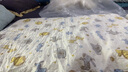 織繡情純棉布料嬰兒a類寶寶床品面料兒童卡通被套斜紋全棉棉布布料 彩虹馬粉 曬單實拍圖