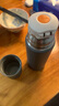 膳魔師（THERMOS）進(jìn)口FFM-350/500/351小學(xué)生男女士不銹鋼帶蓋車載杯便攜水杯子 灰色 新款 FFM-351 曬單實(shí)拍圖