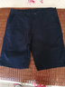 皮爾卡丹（pierre cardin）夏天男士短褲男薄款青年休閑中褲男裝夏季寬松五分褲男潮流 寶藍色 34 曬單實(shí)拍圖