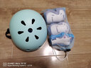 迪士尼（Disney） 兒童輪滑鞋頭盔護具套裝騎行運動(dòng)滑板車(chē)自行車(chē)平衡車(chē)運動(dòng)防摔 7件套 艾莎公主頭盔+護具 曬單實(shí)拍圖