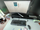 鹿為 電腦顯示器增高架雙屏加長USB3.0置物架辦公室臺(tái)式屏幕支架桌面收納底座 彩燈雙層-頂配總裁版【無線充+2口快充+usb】 曬單實(shí)拍圖